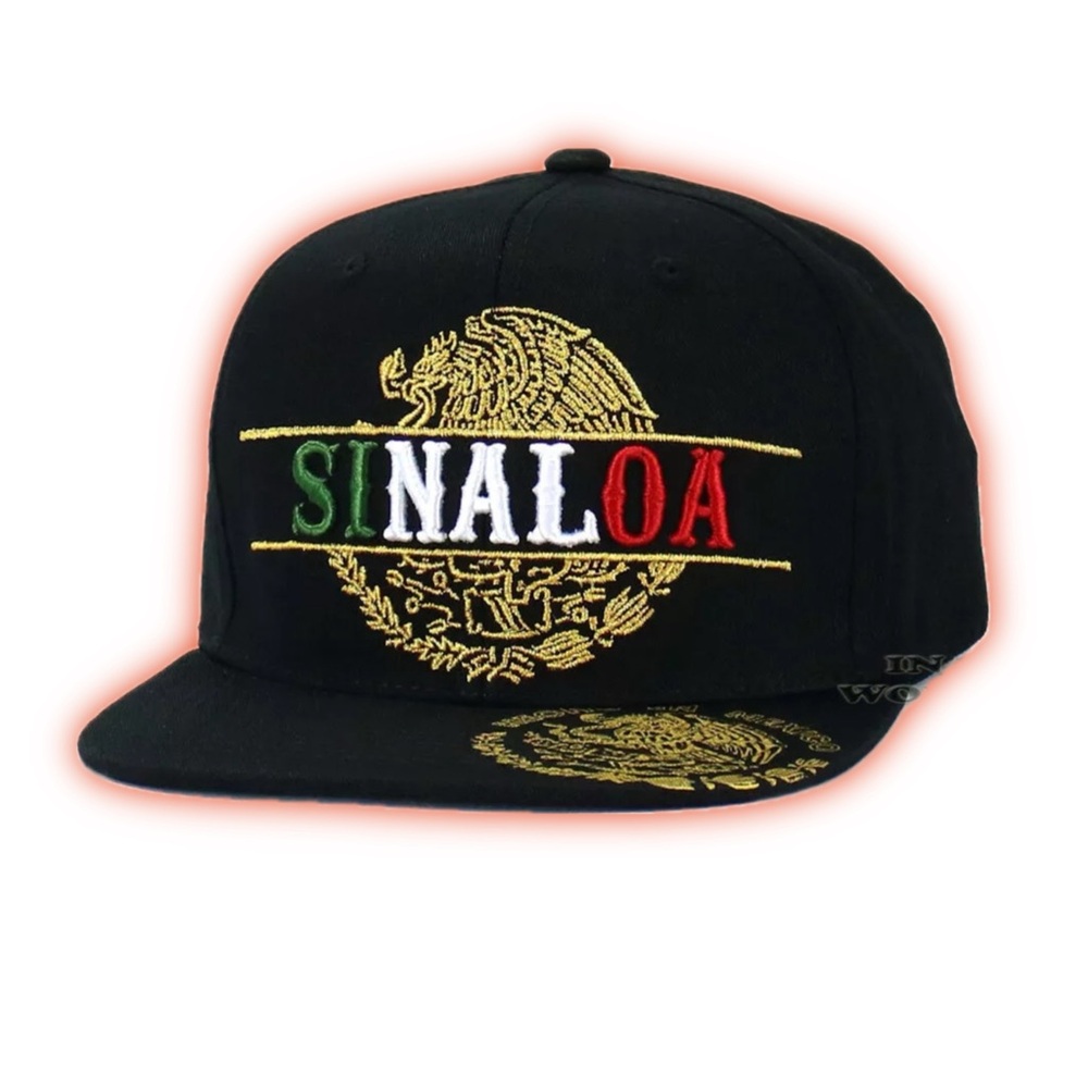 MEXICO States Hat Golden Eagle Federal Logo Embroidered Snapback Baseball Cap